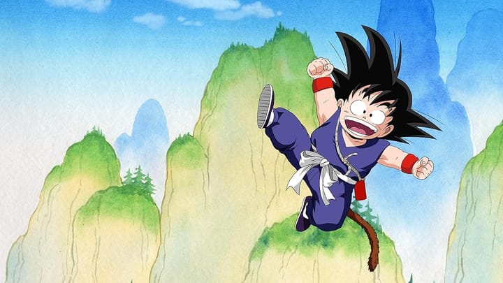 Goku and His Two Brain Cells: Training and Eating